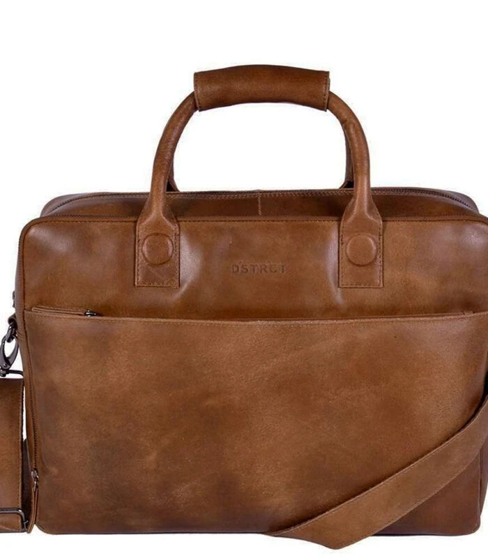 DSTRCT Fletcher Street Workingbag 17" Cognac2 1 DSTRCT Fletcher Street Workingbag 17" Cognac2