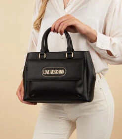 LOVE MOSCHINO Handtas Zwart JC4402PP0FKP0000 7 LOVE MOSCHINO Handtas Zwart JC4402PP0FKP0000 -Hexagona winkel 4edb448661cb4e828e525102a95da0a7