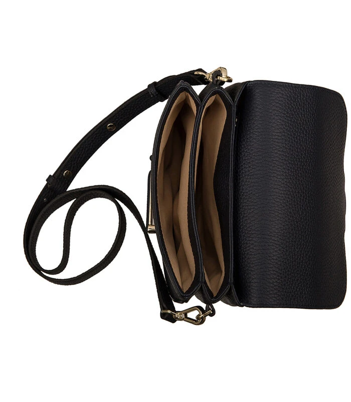 Lederen Handtas Eva Navy 3 Lederen Handtas Eva Navy - Afbeelding 3