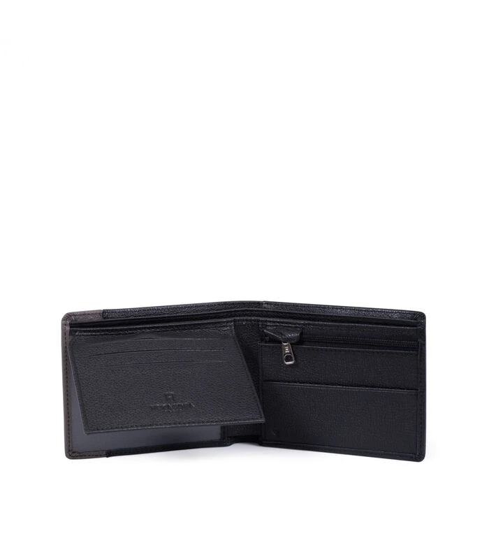 Hexagona Portefeuille Italiaans Formaat In Kalfsleder DUO 3 Hexagona Portefeuille Italiaans Formaat In Kalfsleder DUO - Afbeelding 3