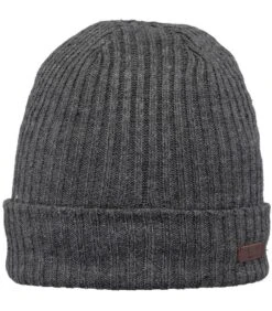 Barts Wilbert Turnup Muts Antraciet
