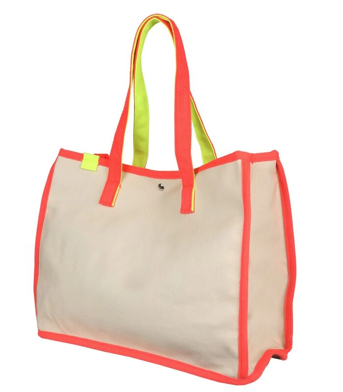 Beach Bag - Koraalrood 2 Beach Bag - Koraalrood - Afbeelding 2