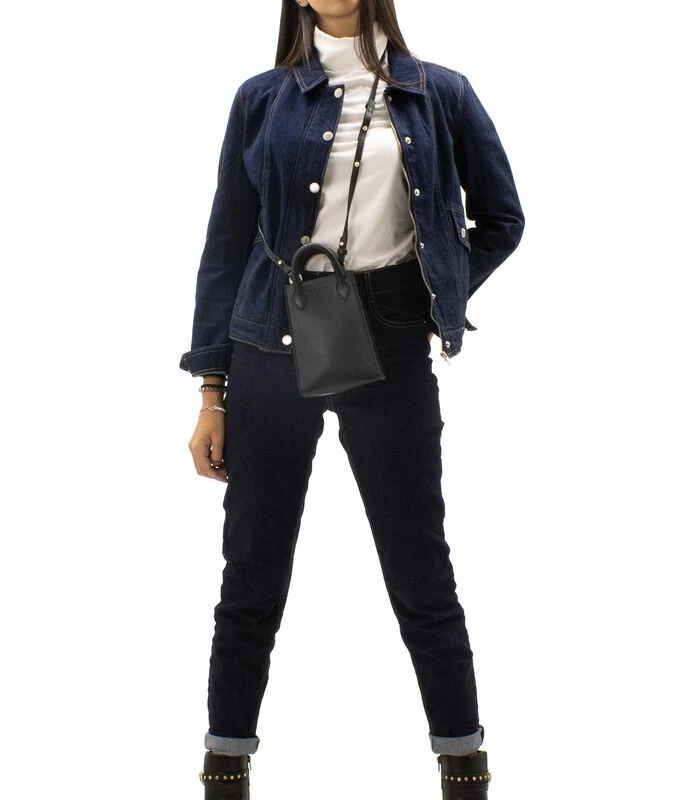 Ernest - Mini Zwarte Leren Tas 5 Ernest - Mini Zwarte Leren Tas - Afbeelding 5