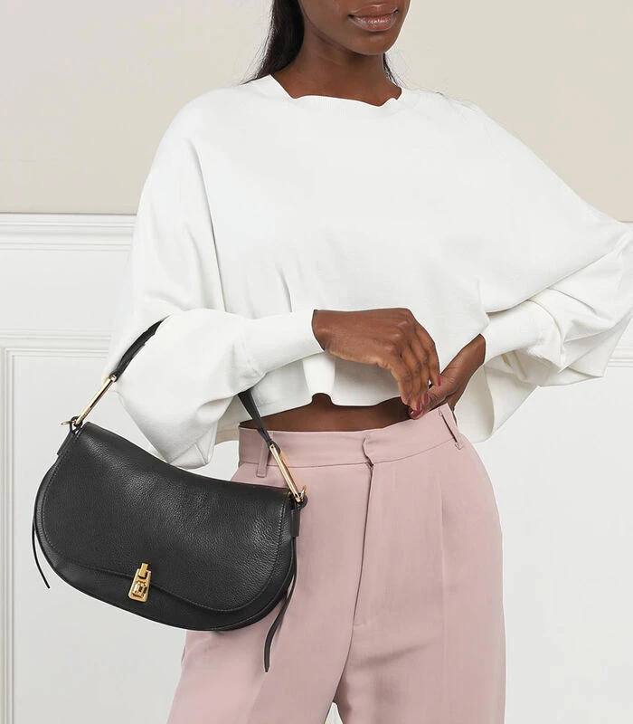 Coccinelle Handtas Zwart E1MQF180301001 2 Coccinelle Handtas Zwart E1MQF180301001 - Afbeelding 2