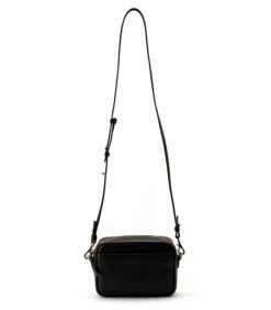 Nino - Zwarte Leren Cameratas Met Schouderband 8 Nino - Zwarte Leren Cameratas Met Schouderband -Hexagona winkel 541f9bcff06a4c61a2ac2b02f660fe8e