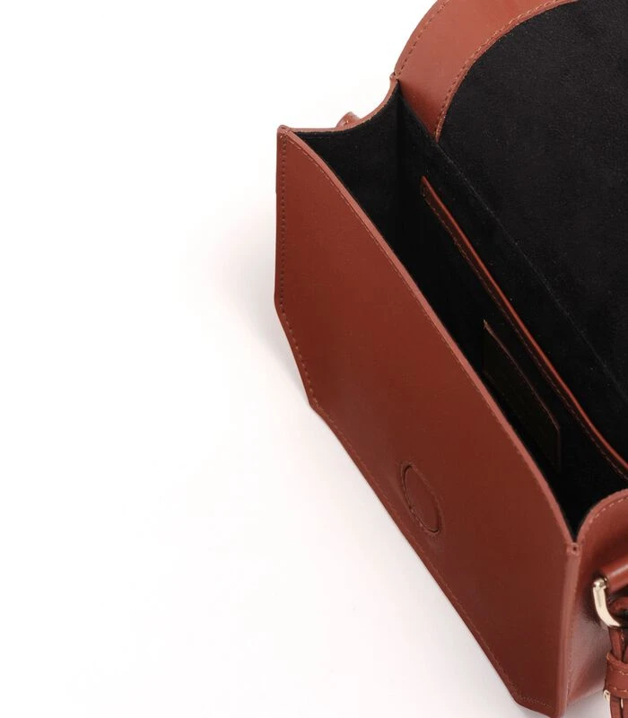 Opéra - Bruine Leren Schoudertas 3 Opéra - Bruine Leren Schoudertas - Afbeelding 3