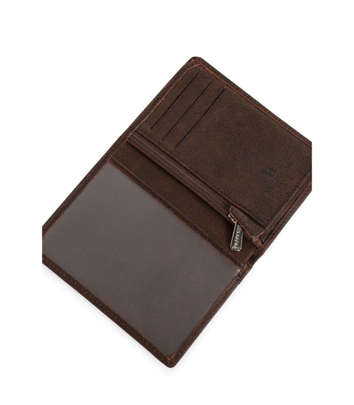 Hexagona Portemonnee Europees Formaat In Kalfsleder INSTINCT 4 Hexagona Portemonnee Europees Formaat In Kalfsleder INSTINCT - Afbeelding 4