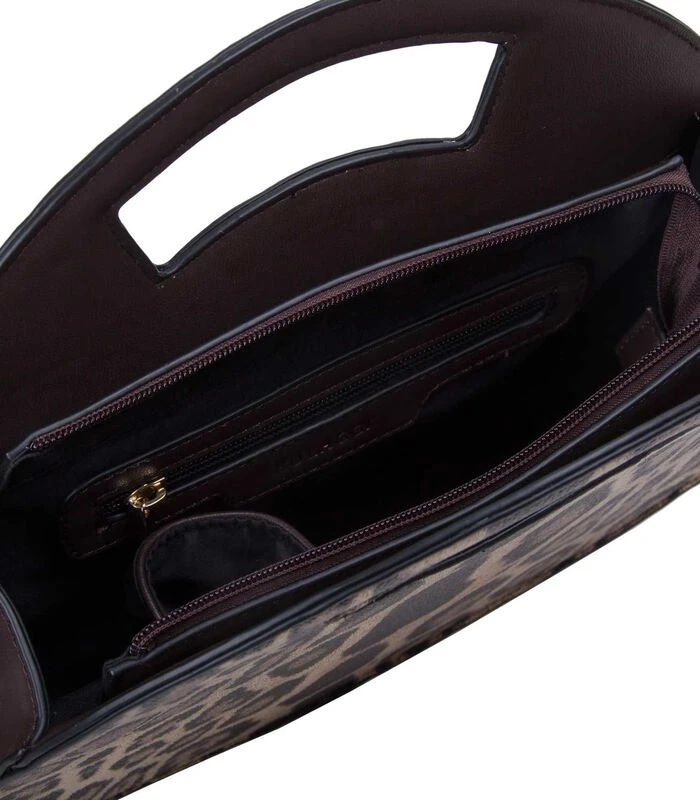 Handtas Leo - Donkerbruin 5 Handtas Leo - Donkerbruin - Afbeelding 5