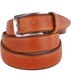 Profuomo Leren Riem Polish Cognac