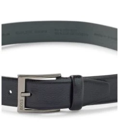 Hugo Boss Riem Leer Zwart -Hexagona winkel 61b8ec83999b4d20af49e89176e61974