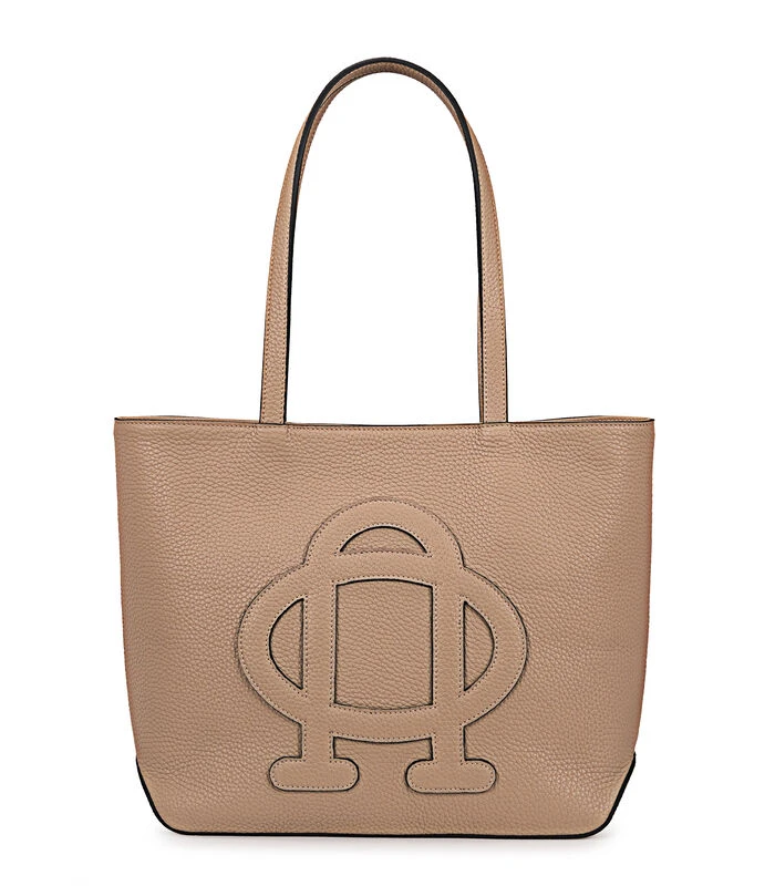 Lederen Handtas Christine Sand 1 Lederen Handtas Christine Sand