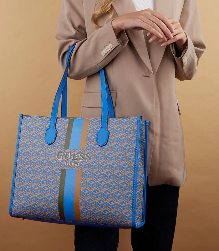 Guess Silvana Shopper Blauw HWSC86-65230-AQL 2 Guess Silvana Shopper Blauw HWSC86-65230-AQL - Afbeelding 2