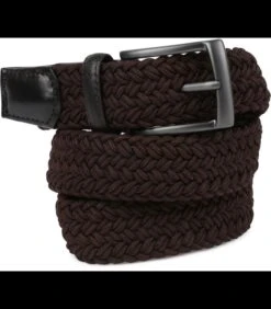 Geweven Riem Bruin