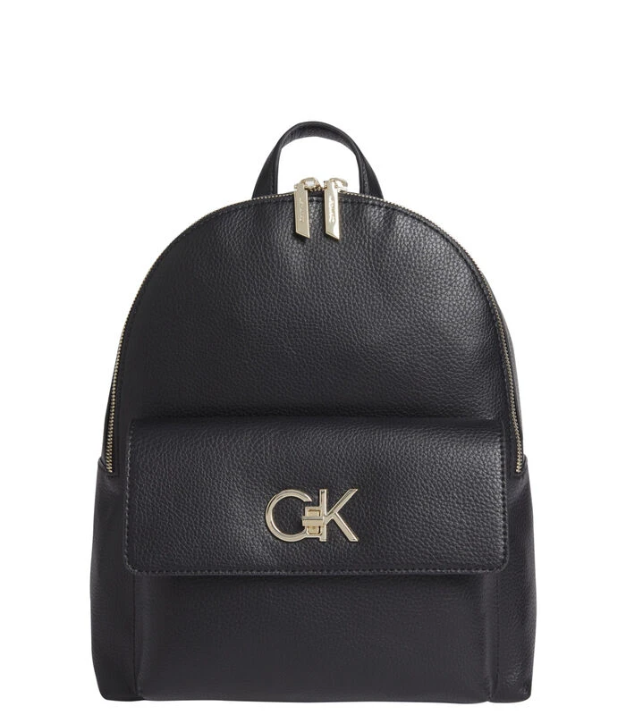 Calvin Klein Re-Lock Rugzak Zwart K60K609428BAX 1 Calvin Klein Re-Lock Rugzak Zwart K60K609428BAX