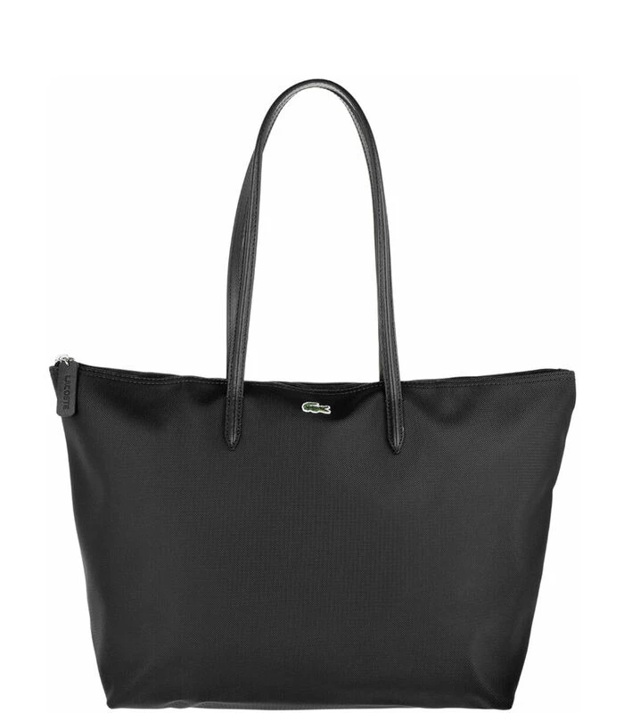 Lacoste L.12.12 Concept Shopper Zwart NF1888PO_000 1 Lacoste L.12.12 Concept Shopper Zwart NF1888PO_000