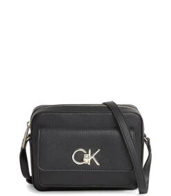 Calvin Klein Re-Lock Crossbodytas Zwart K60K609397BAX