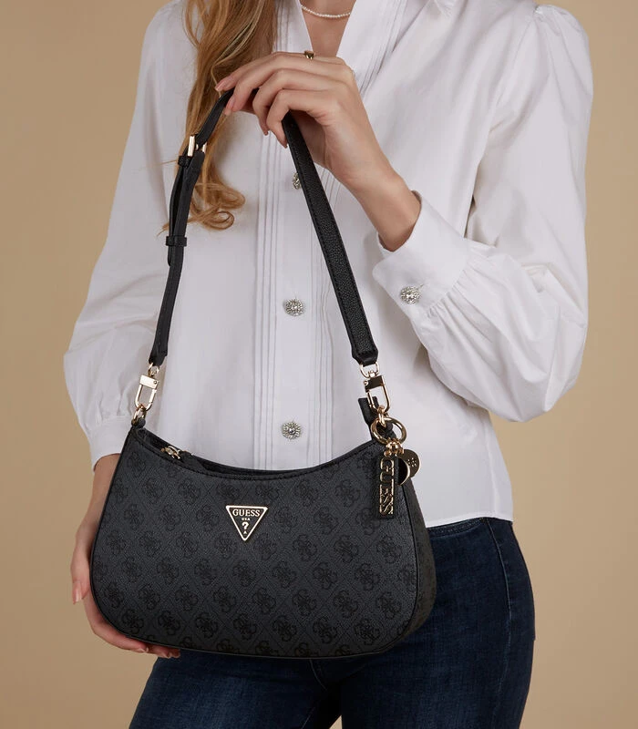 Guess Noelle Schoudertas Grijs HWBG78-79180-CLO 2 Guess Noelle Schoudertas Grijs HWBG78-79180-CLO - Afbeelding 2