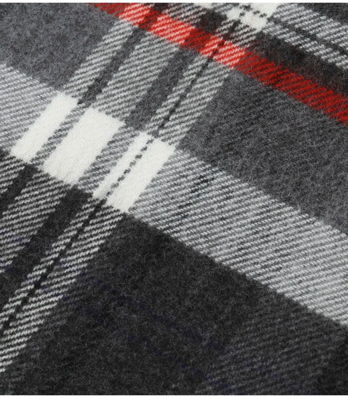 Heren Sjaal Acryl Ruit Grijs 21-02 2 Heren Sjaal Acryl Ruit Grijs 21-02 - Afbeelding 2