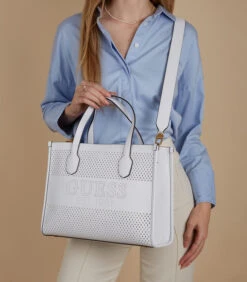 Guess Katey Handtas Wit HWWH87-69220-WHI -Hexagona winkel 6a66aedd61a944c494412da17c5d51d5