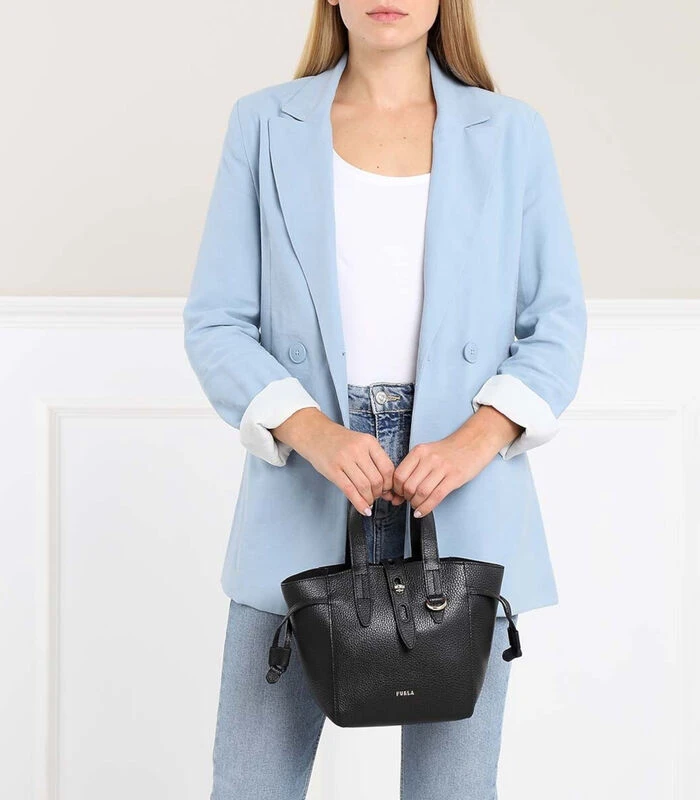 Furla Net Handtas Zwart BASRFUAHSF000O6000 2 Furla Net Handtas Zwart BASRFUAHSF000O6000 - Afbeelding 2