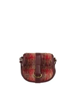 Plaidy Saddle Bag - Bordeaux