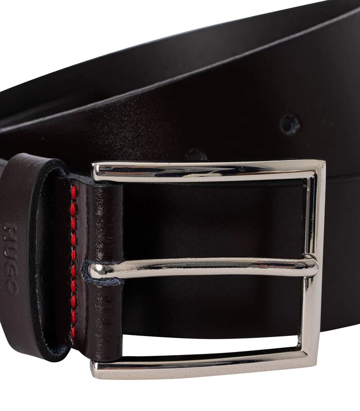 Hugo Giaspo Lederen Riem 2 Hugo Giaspo Lederen Riem - Afbeelding 2
