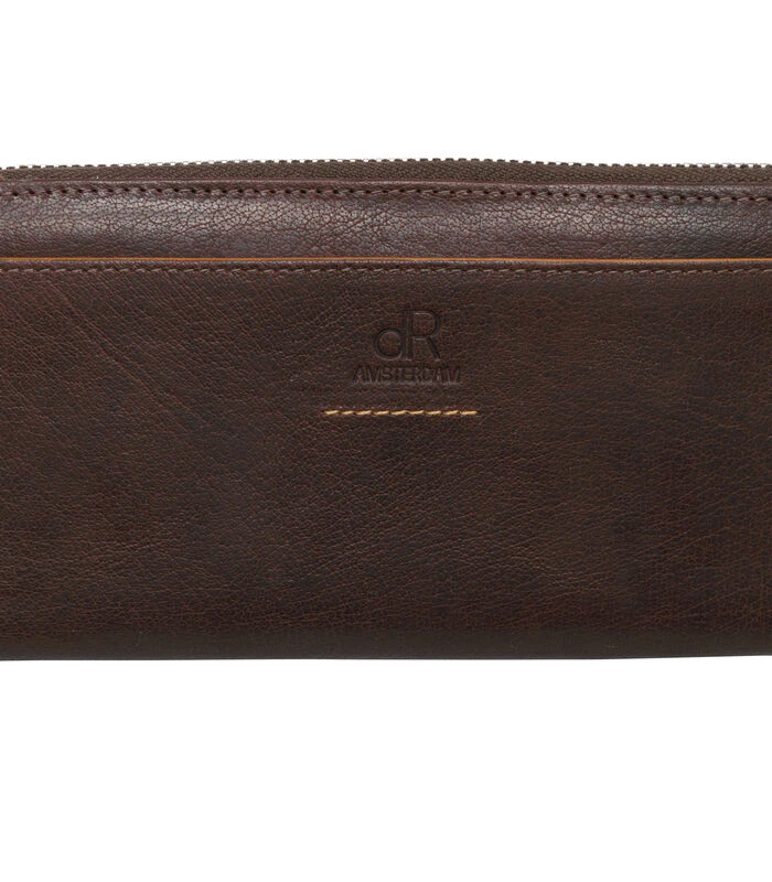DR Amsterdam Icon Dames Portemonnee RFID 8CC Brown 3 DR Amsterdam Icon Dames Portemonnee RFID 8CC Brown - Afbeelding 3