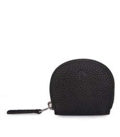 Lederen Geldbeugel Justin Zwart