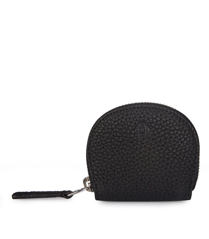 Lederen Geldbeugel Justin Zwart 1 Lederen Geldbeugel Justin Zwart