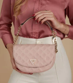 Guess La Femme Handtas Roze HWPD86-89190-PLR 7 Guess La Femme Handtas Roze HWPD86-89190-PLR -Hexagona winkel 73399fe119984817bf939158d14e288c