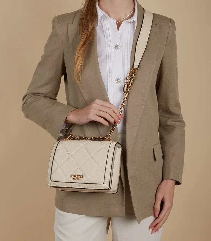 Guess Abey Crossbodytas Wit HWQB85-58190-STO 2 Guess Abey Crossbodytas Wit HWQB85-58190-STO - Afbeelding 2