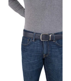 Hexagona Verstelbare En Omkeerbare Riem In Kalfsleder KROM -Hexagona winkel 794cd316d1044fba944cf895bb0168b2