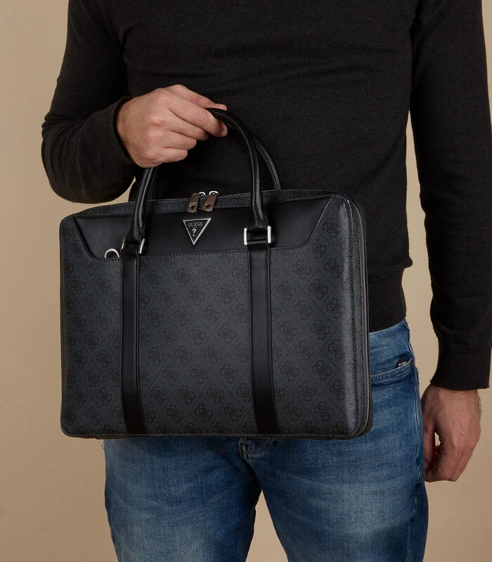 Guess Vezzola Aktetas Zwart HMEVZL-P3138-BLA 2 Guess Vezzola Aktetas Zwart HMEVZL-P3138-BLA - Afbeelding 2