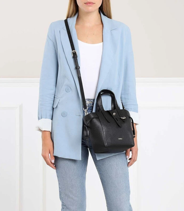 Furla Net Handtas Zwart BASRFUAHSF000O6000 3 Furla Net Handtas Zwart BASRFUAHSF000O6000 - Afbeelding 3