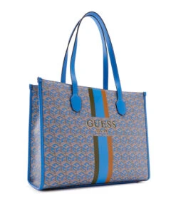 Guess Silvana Shopper Blauw HWSC86-65230-AQL 6 Guess Silvana Shopper Blauw HWSC86-65230-AQL -Hexagona winkel 79de15ab35d64126a3582fb3a3b10e44
