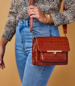 Festive Crossbodytas Bruin MS22011 -Hexagona winkel 7f2196f31ca5400faddf99f1a2671645