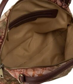 Flame Handtas - Donker Bruin -Hexagona winkel 84159414976c4db884f56c7fd6b5d3dc