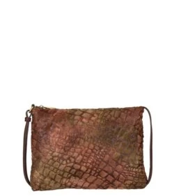 Flame Crossbody Tas - Donker Bruin