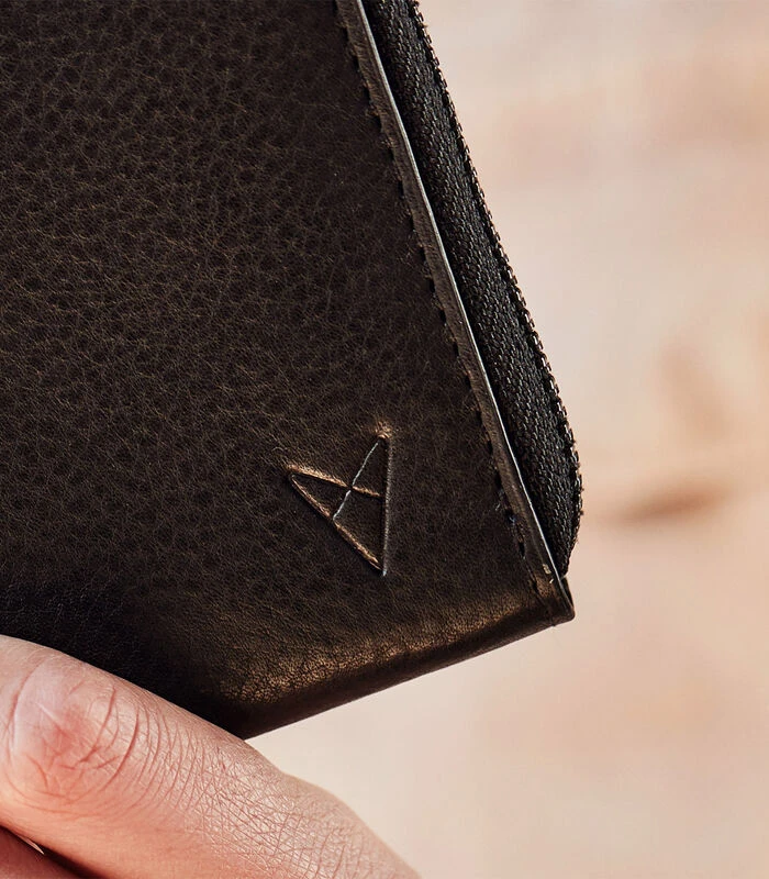 Solide Ritsportemonnee Zwart RW27061 3 Solide Ritsportemonnee Zwart RW27061 - Afbeelding 3