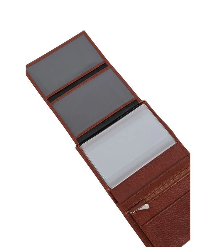 Hexagona Portefeuille Europees Formaat In Kalfsleder RÉPUBLIQUE 5 Hexagona Portefeuille Europees Formaat In Kalfsleder RÉPUBLIQUE - Afbeelding 5