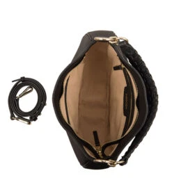 Lederen Handtas Drew Zwart 7 Lederen Handtas Drew Zwart -Hexagona winkel 8966cd178cd647b4a01366ec038b4077