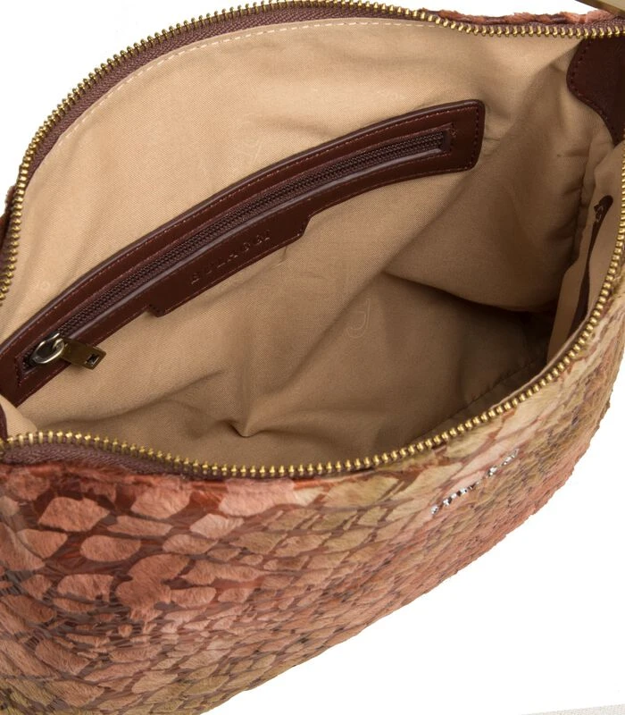 Flame Crossbody Tas - Donker Bruin 4 Flame Crossbody Tas - Donker Bruin - Afbeelding 4