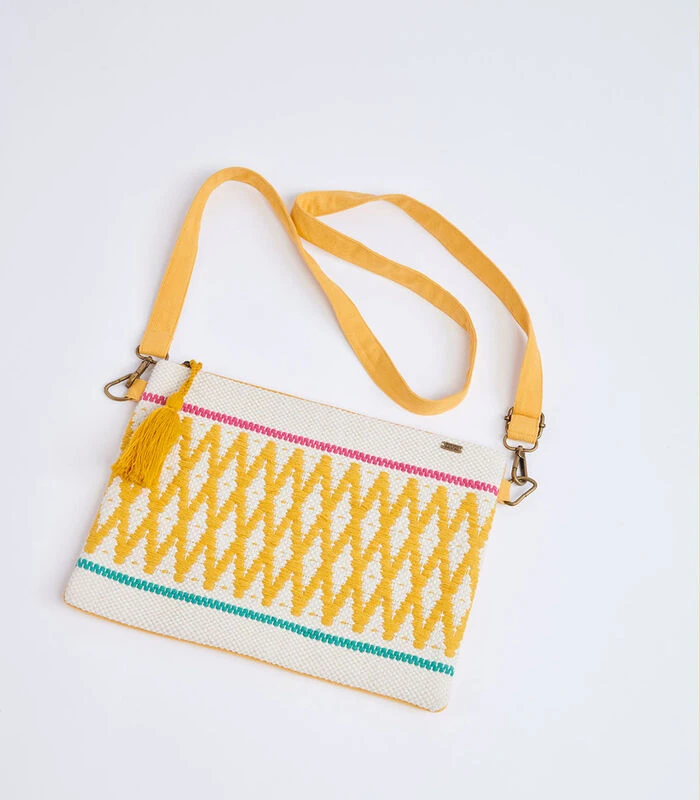 Banana Moon Aron Serra Gevlochten Clutch Tas 1 Banana Moon Aron Serra Gevlochten Clutch Tas