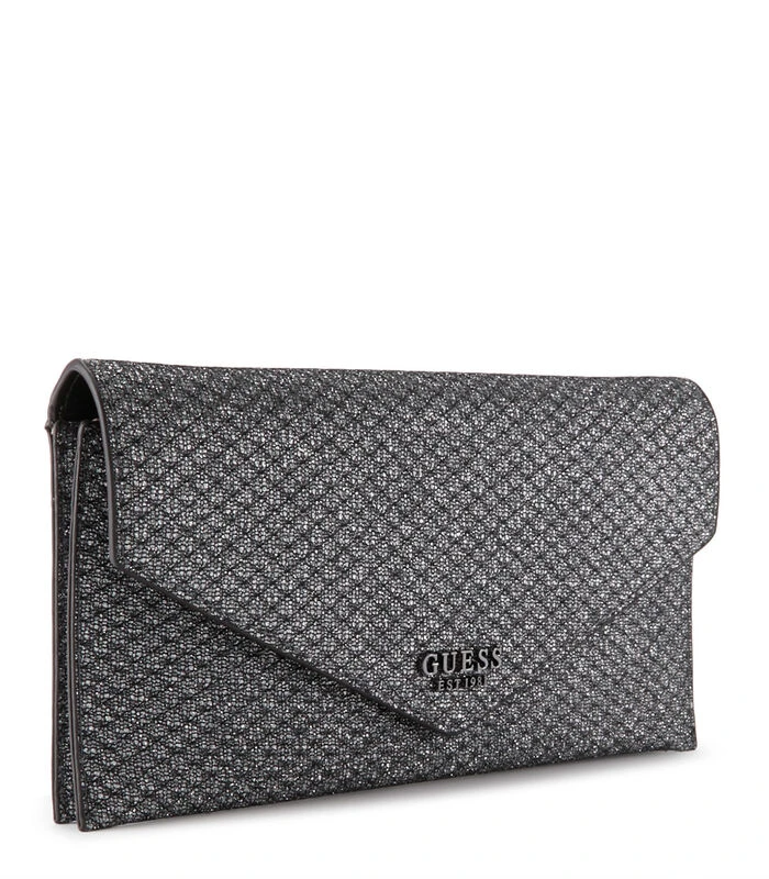 Guess Clutch Zilverkleurig HWEM86-87700-SIL 2 Guess Clutch Zilverkleurig HWEM86-87700-SIL - Afbeelding 2