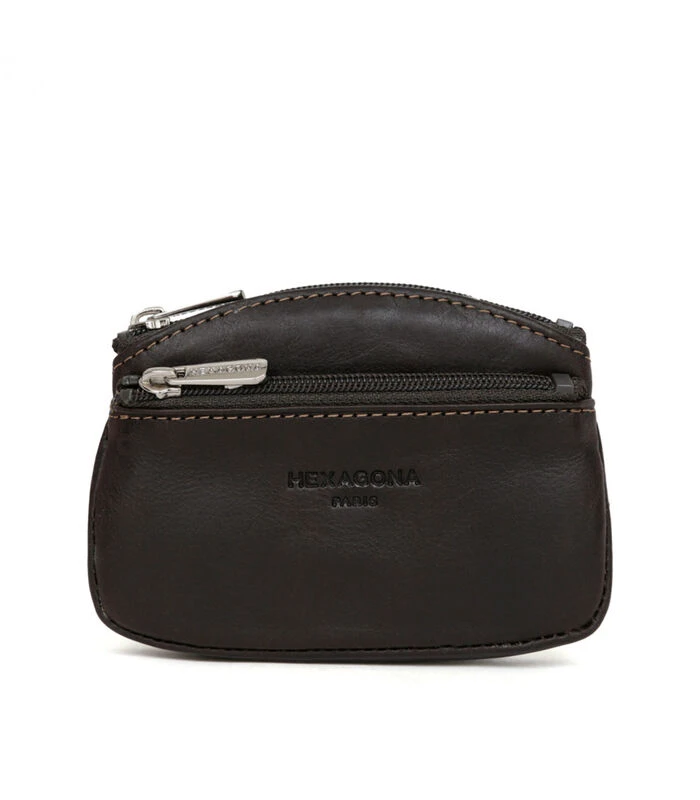 Hexagona Portemonnee In Kalfsleder FÉLIN 1 Hexagona Portemonnee In Kalfsleder FÉLIN