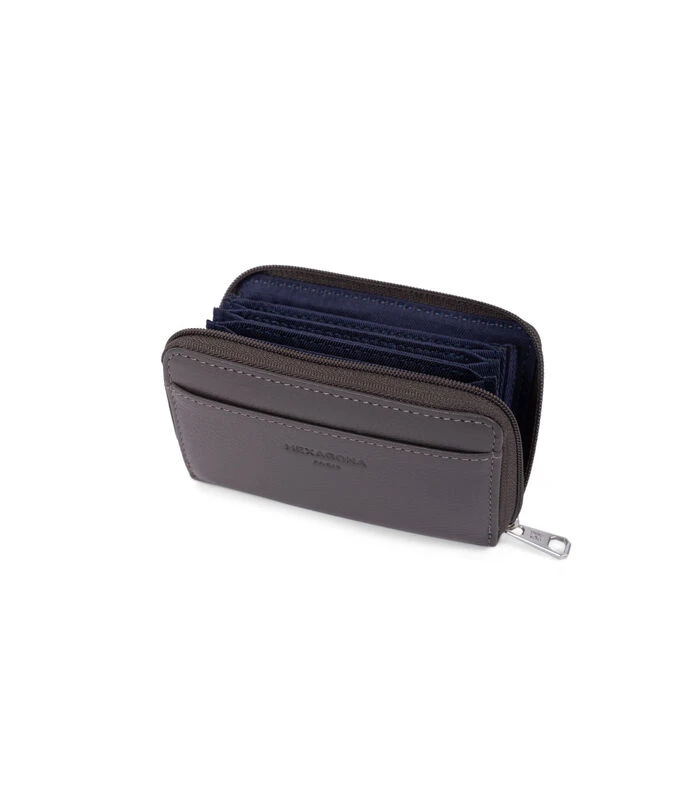 Hexagona Kaarthouder In Kalfsleder DUO 4 Hexagona Kaarthouder In Kalfsleder DUO - Afbeelding 4