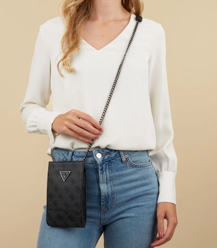 Guess Telefoontasje Grijs HWBM78-79680-COA 2 Guess Telefoontasje Grijs HWBM78-79680-COA - Afbeelding 2