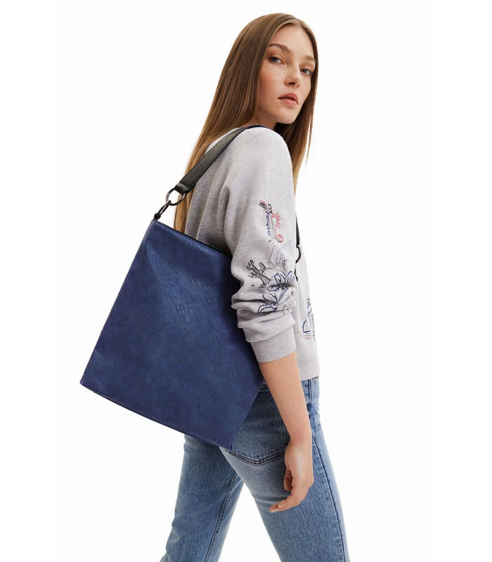 Desigual Dames Handtas Logorama Butan 2 Desigual Dames Handtas Logorama Butan - Afbeelding 2