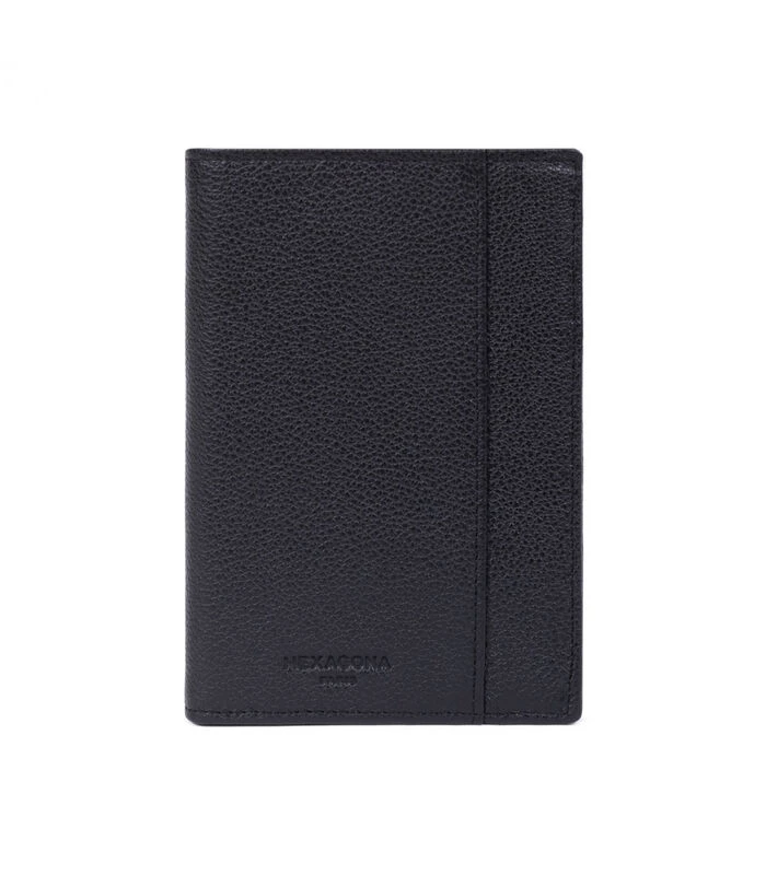 Hexagona Portefeuille Europees Formaat In Kalfsleder DUO 1 Hexagona Portefeuille Europees Formaat In Kalfsleder DUO