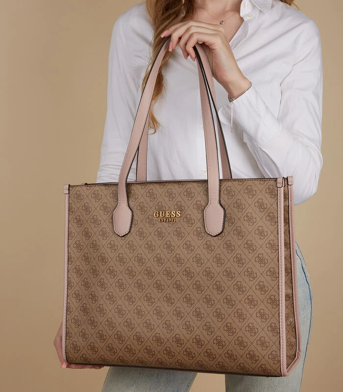 Guess Silvana Shopper Beige HWSN86-65240-LLR 2 Guess Silvana Shopper Beige HWSN86-65240-LLR - Afbeelding 2